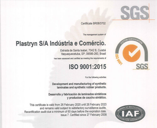 Certificação ISO